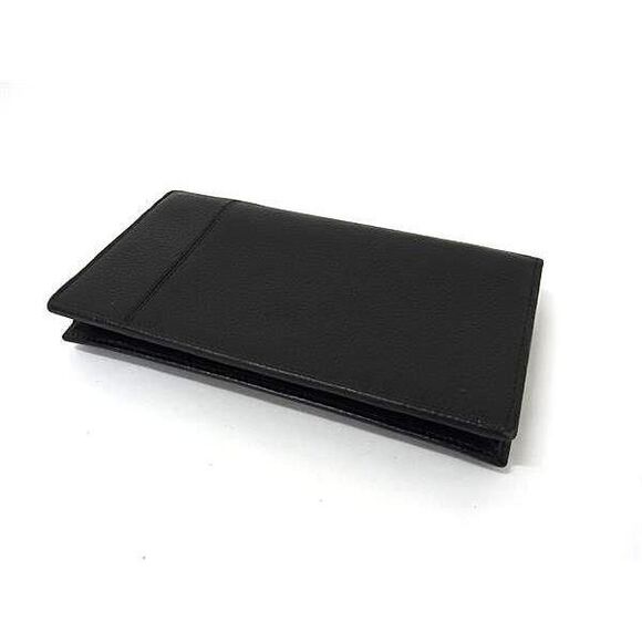 Bvlgari Wallet Octo 284708 Black Leather Men's Bifold Long Wallet - Picture 3 of 6